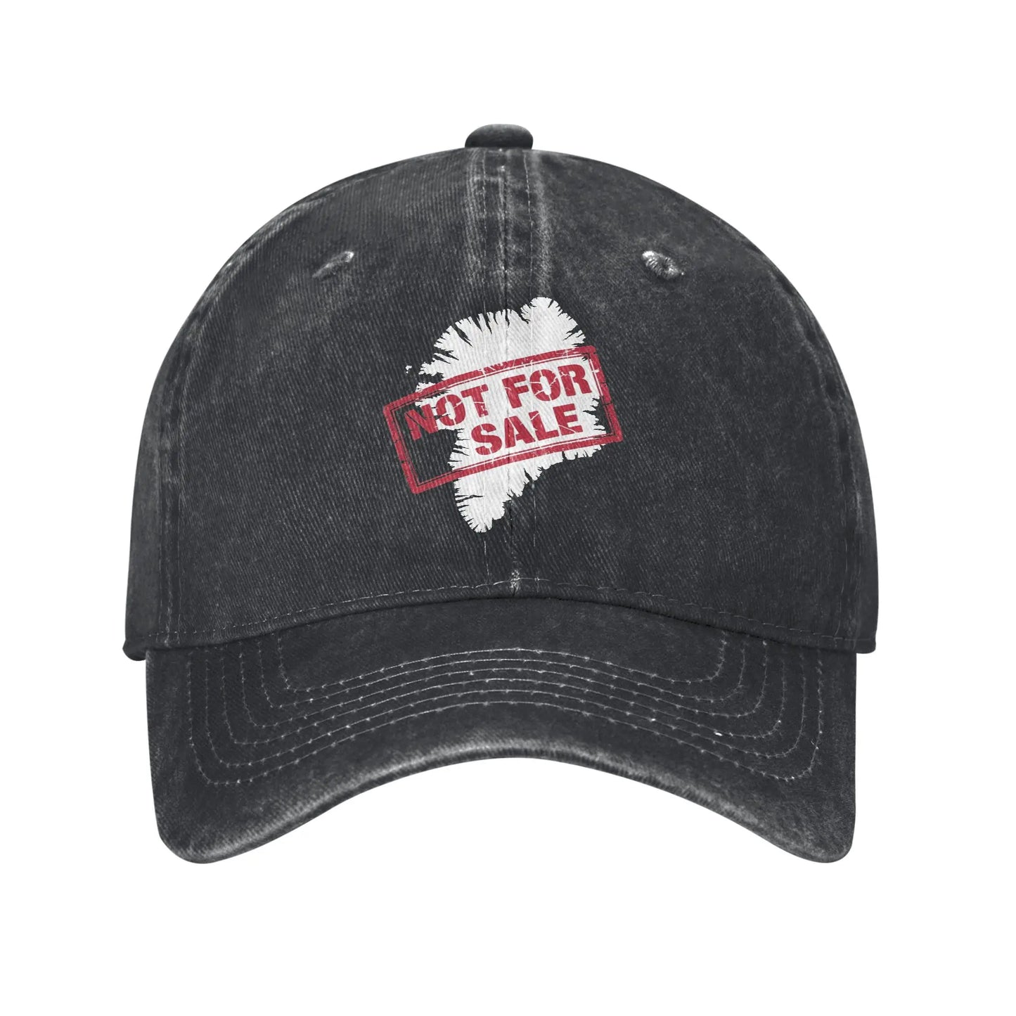 Greenland Is Not For Sale Baseball Cap Merch For Men Women