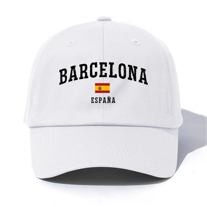 BARCELONA Print Baseball Cap For Adults