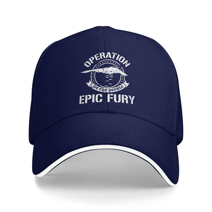 Summer Operation Epics Fury America Baseball Cap
