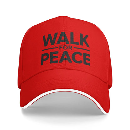 Walk Peace 2026 World Peace Monks Aloka Dog Cap Baseball Cap