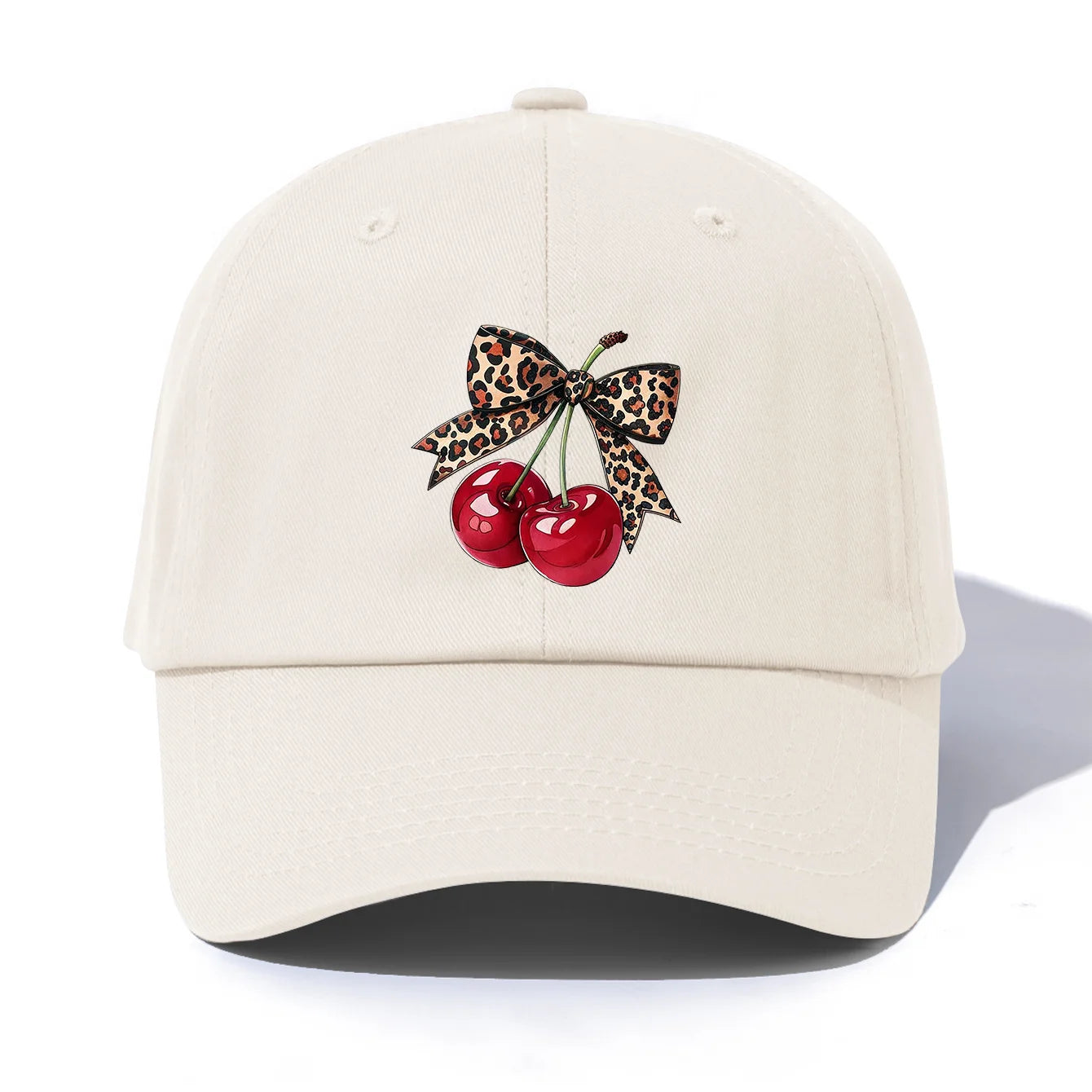 BOW CHERRY Print Baseball Cap