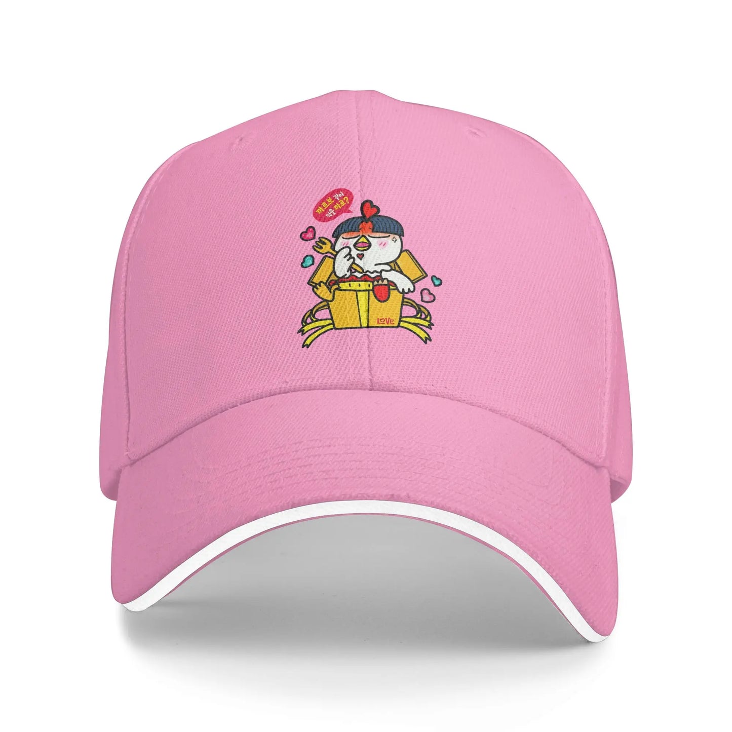 Buldak Hot and Spicy Chicken Sun Baseball Cap Summer Men Women