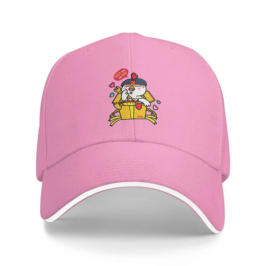 Buldak Hot and Spicy Chicken Sun Baseball Cap Summer Men Women