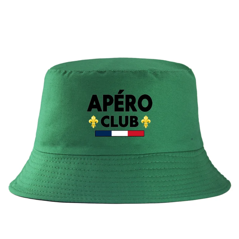 Fashion France Apero Club Bob Reversible Bucket Hat