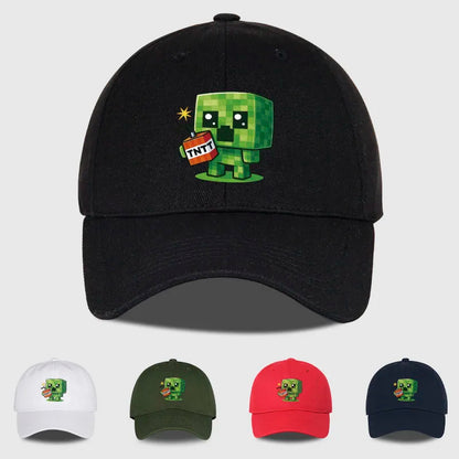 1 Creeper Pattern Baseball Cap