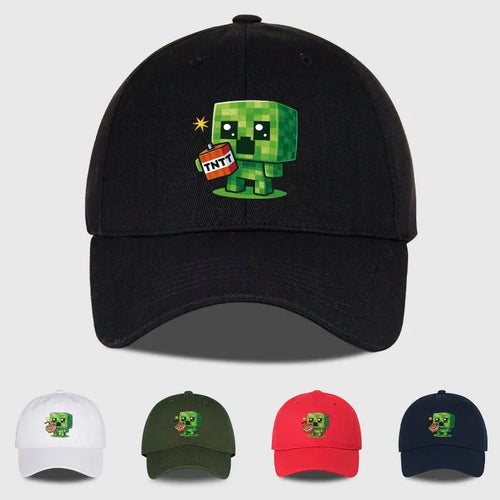 1 Creeper Pattern Baseball Cap