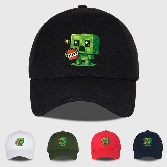 1 Creeper Pattern Baseball Cap