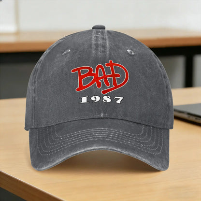Summer Michaels Jacksons Bad Tour Baseball Cap
