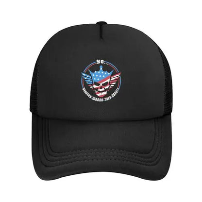 Cody Rhodes Mesh Baseball Cap Unisex Hip-Hop Sun Hat Hat Adjustable Snapback Caps Sun Caps Winter Trucker Caps