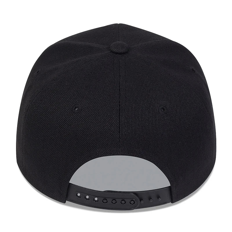 Fashion XX Smiling Face Embroidery Cotton Snapback Caps