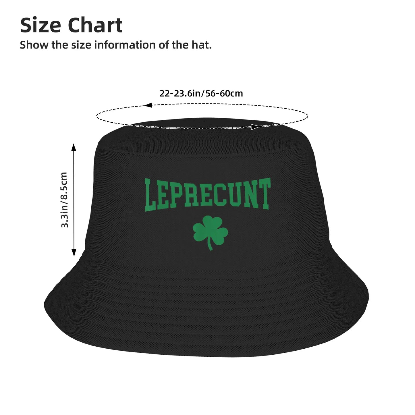 Leprecunt Irish St Patricks Day Bucket Hat For Couple