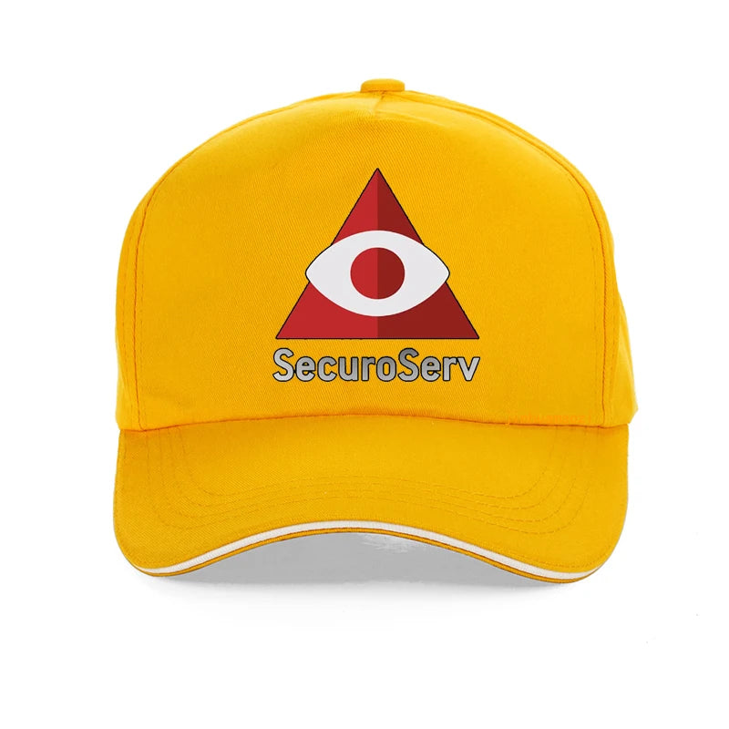 Nach Shop Securoserv Logo Minimalist Videogames Hat Baseball Cap