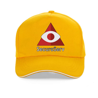 Nach Shop Securoserv Logo Minimalist Videogames Hat Baseball Cap