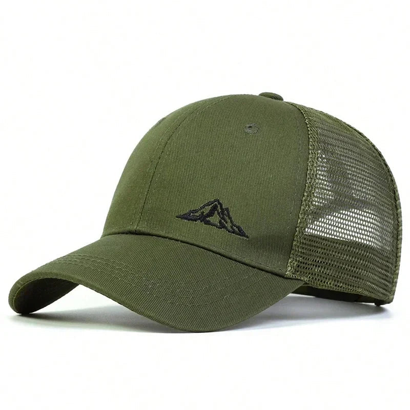 Spring Summer Outdoor Sunscreen Hat Adjustable Casual Trucker Hats