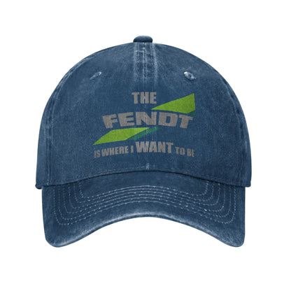 Vintage Fendt German Tractors Baseball Cap