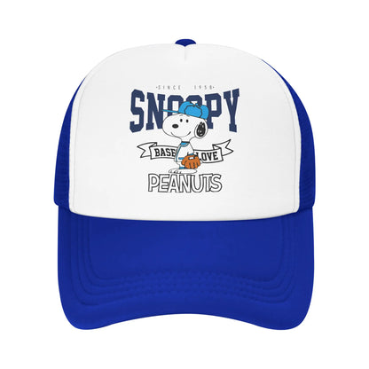 Snoopy Peanuts Cartoon Mesh Baseball Caps