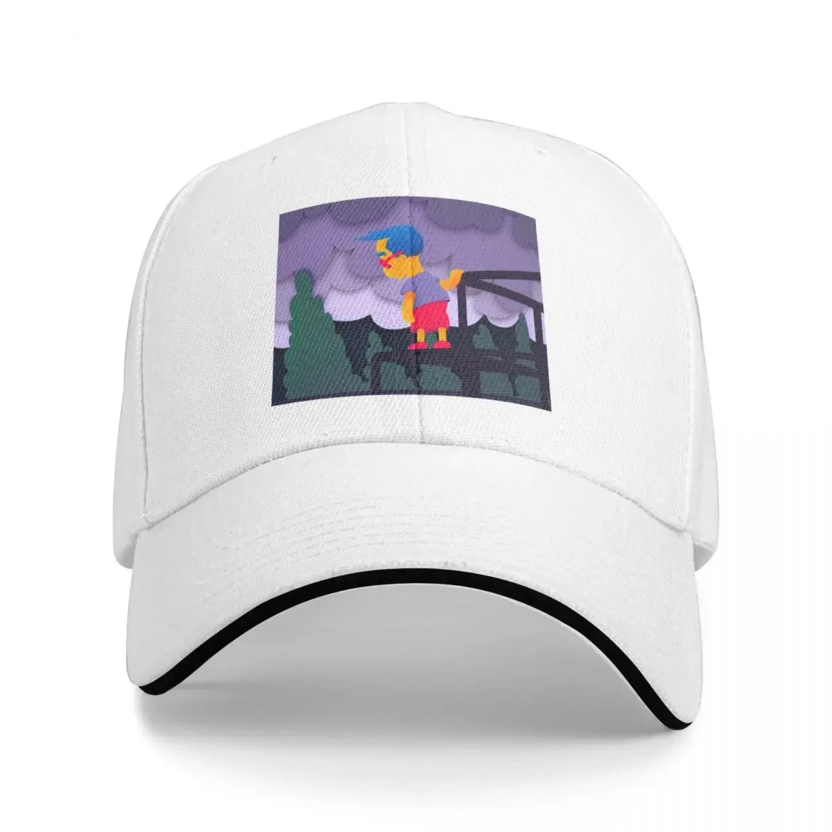 Emo Milhouse Baseball Cap