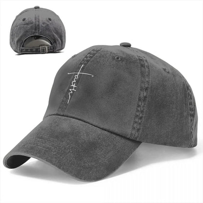 Hip Hop Baseball Cap Snapback Baseball Hat Jesus Faith Cross Christian