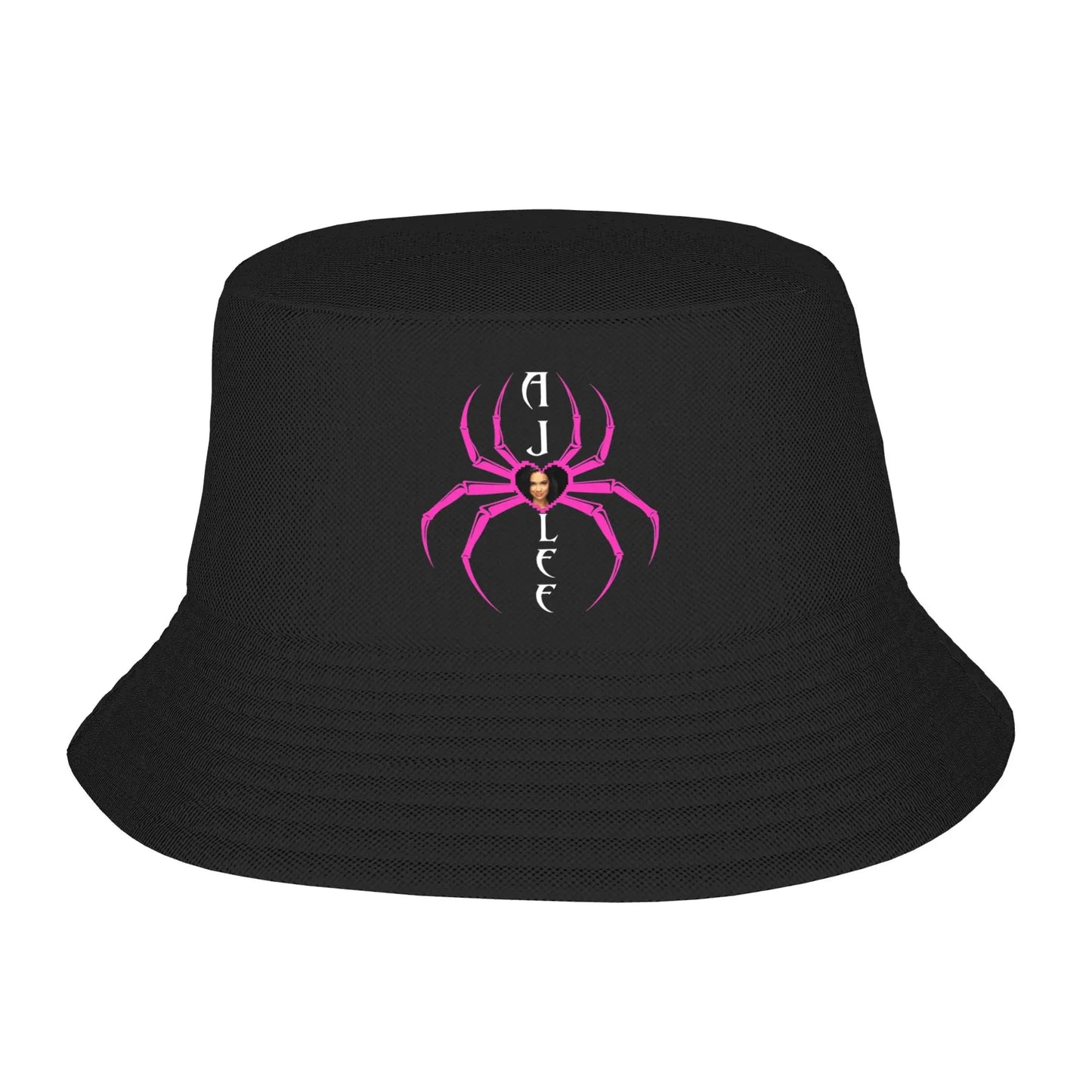 Aj Lee Spider Heart (2) Bucket Hat