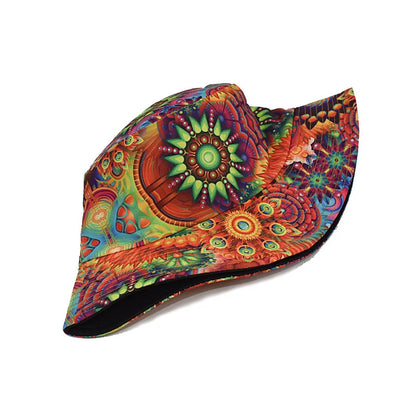 Fashion Floral Print Bucket Hat