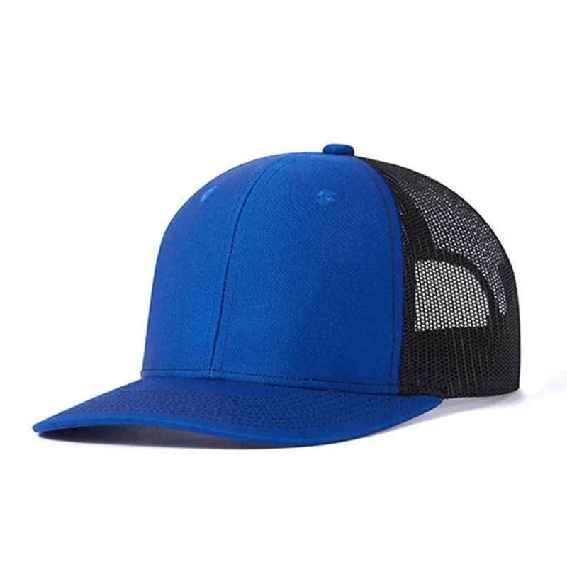 Hot Sale Unisex Snapback Cap for Men Women Slight Curved Brim Style Trucker Hat