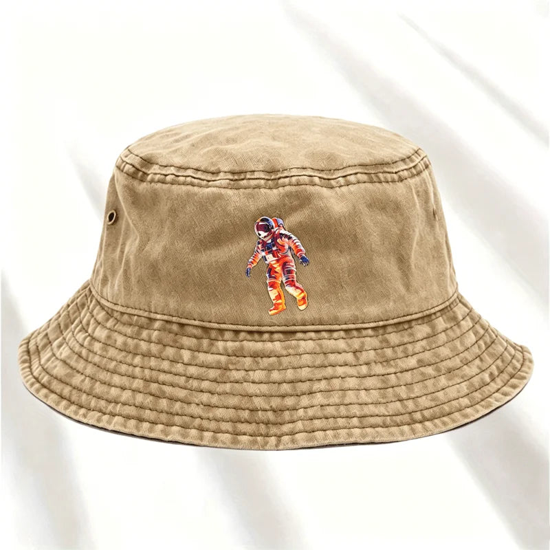 Vintage Minimalist Washed Bucket Hat