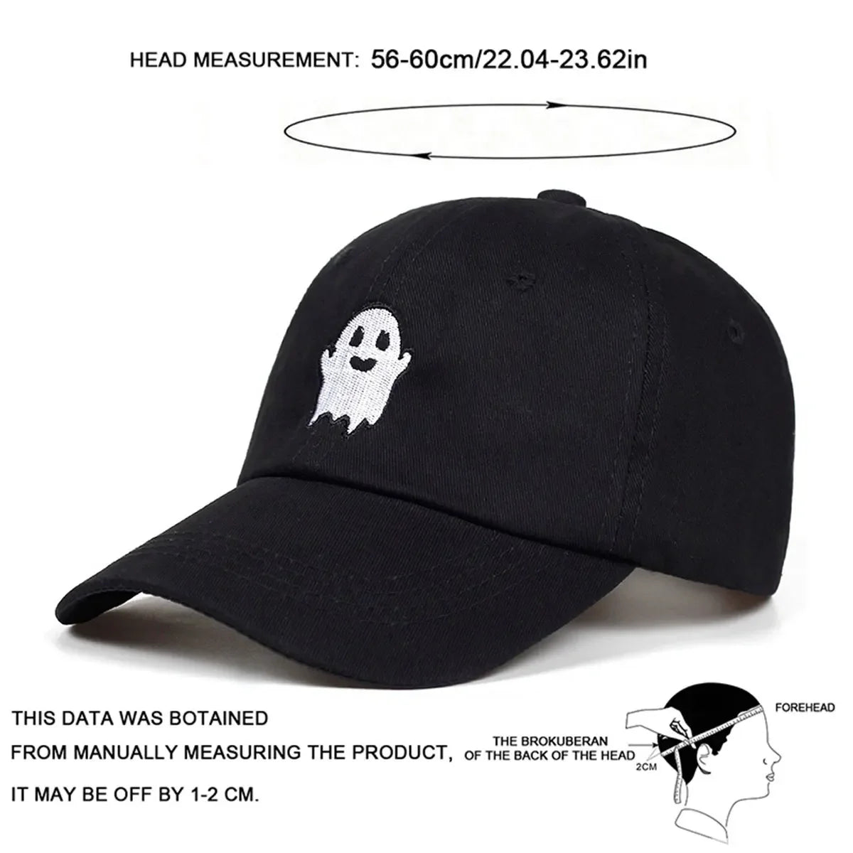 Unisex Little Devil Embroidery Baseball Caps