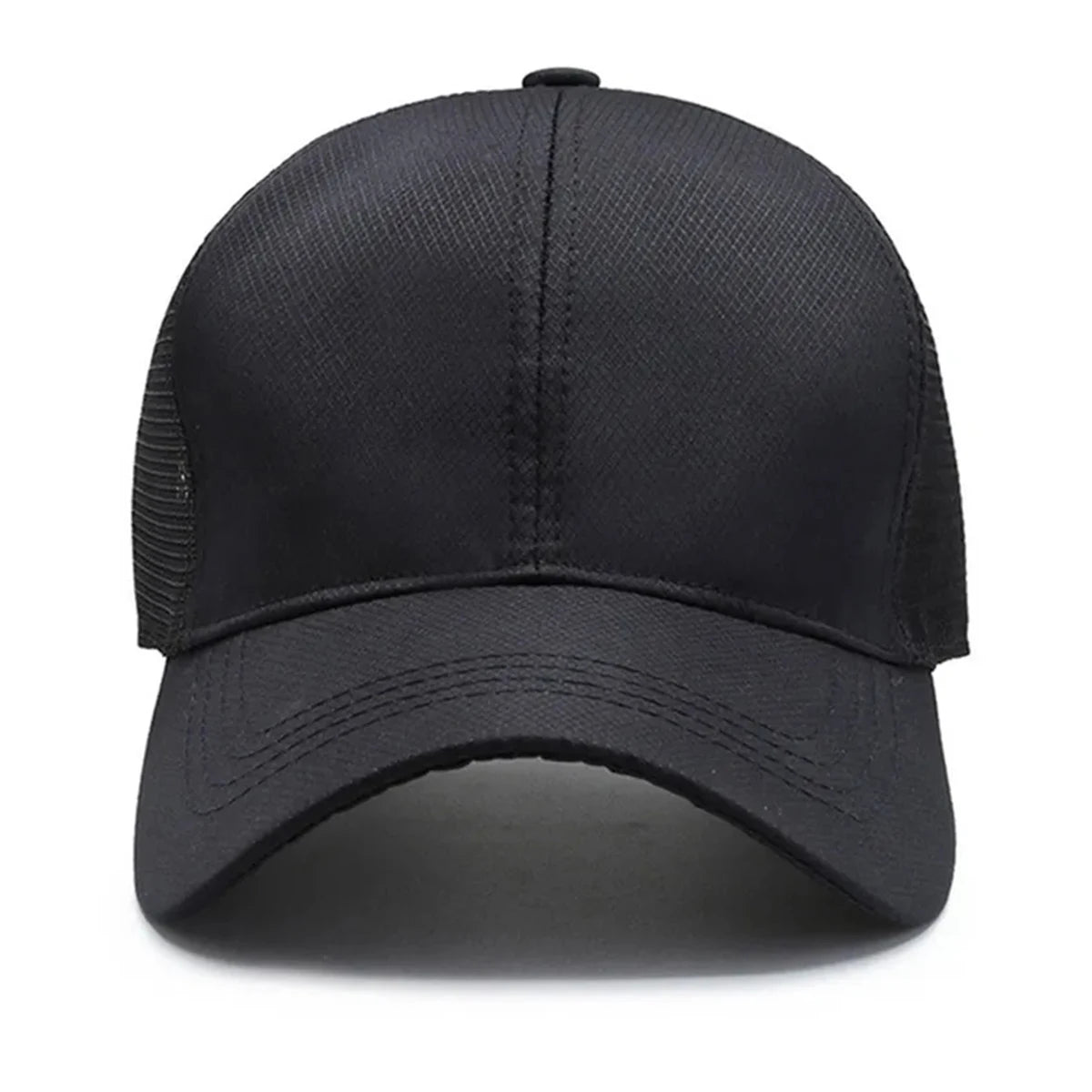 Unisex Solid Color Baseball Net Caps Spring And Summer Outdoor