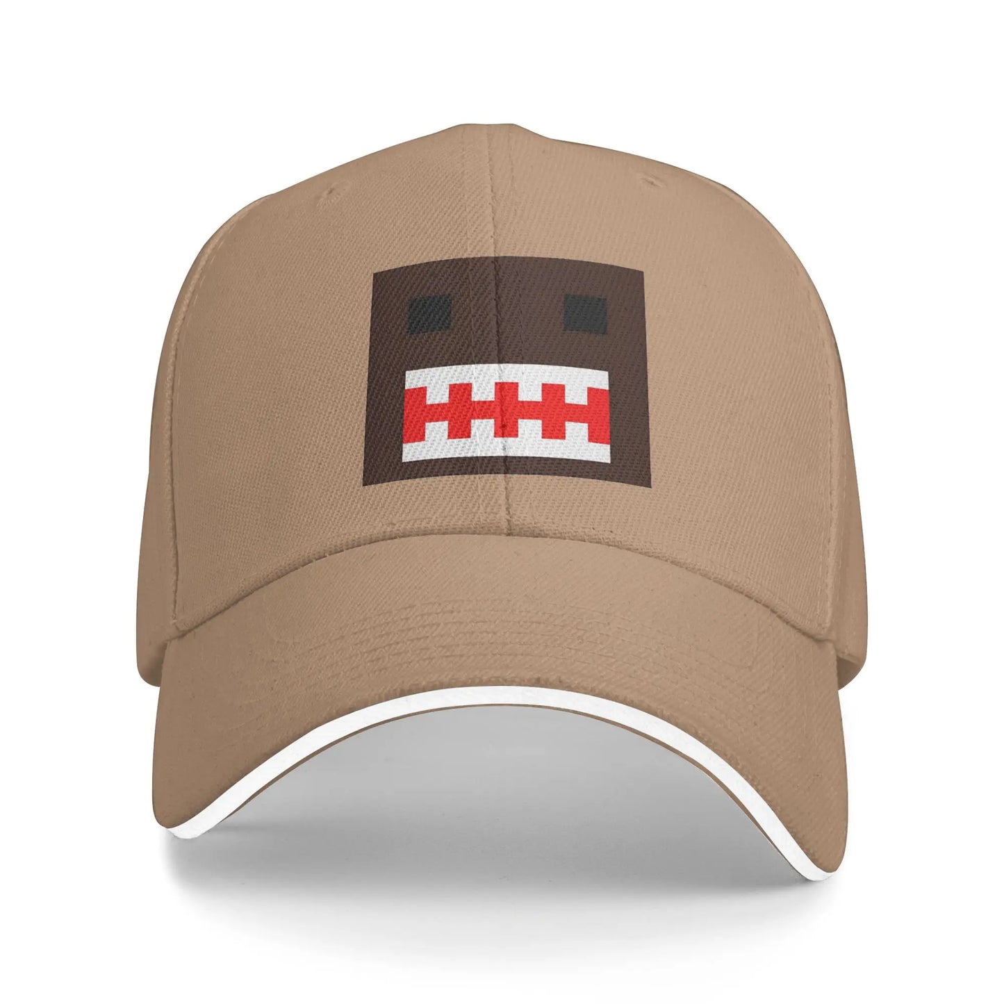 PIXEL Domo Kun Doll Face Sandwich Caps Baseball Caps