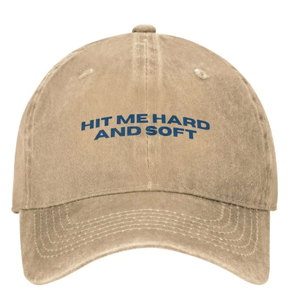 Classic Hit Me Hard And Soft BILLIEs Baseball Caps