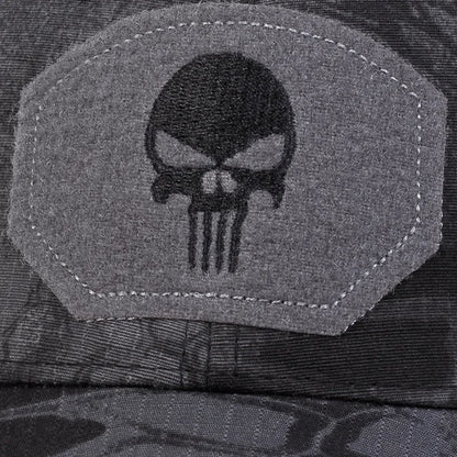 Unisex Skull Embroidery Baseball Net Caps
