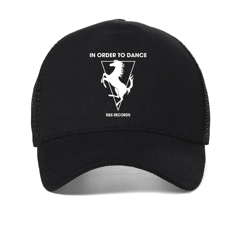 R S Records Belgium Techno Electronic Dance Music House Aphex Twin Derrick May Horse Baseball Hat