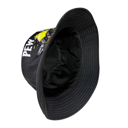 Cool Duck'Pew Pew' 3D Graphic Fisherman Hat