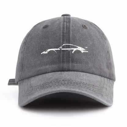 911 Print Washed Baseball Cap For Adults