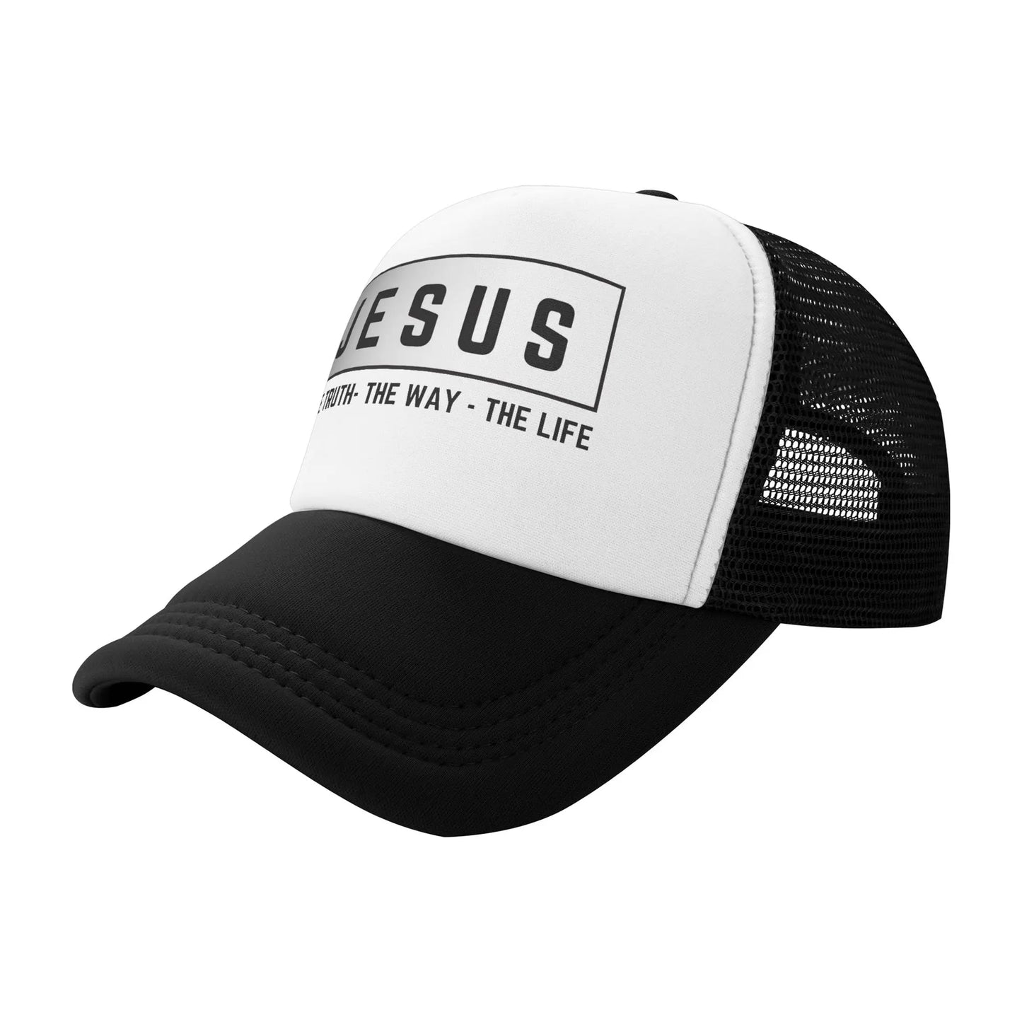 JESUS the Way Mesh Baseball Caps