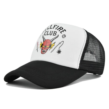 Retro Stranger Cosplay Hat Dustin Baseball Cap