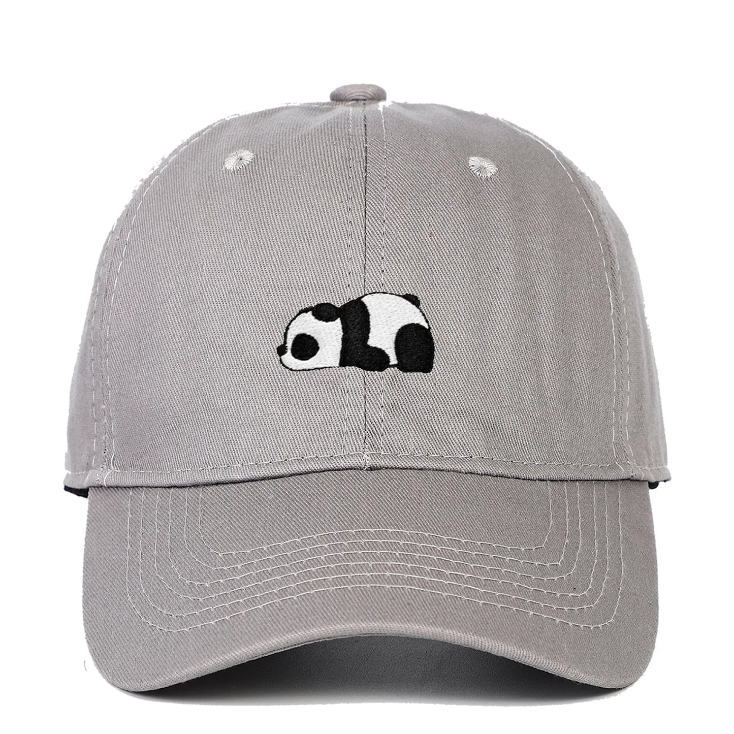 Unisex Panda Embroidery Baseball Caps