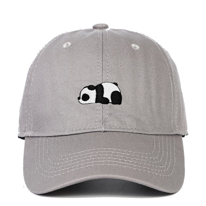 Unisex Panda Embroidery Baseball Caps