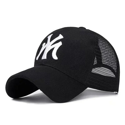 Hat Summer Embroidery Letters Breathable Duck Tongue Cap Baseball Cap