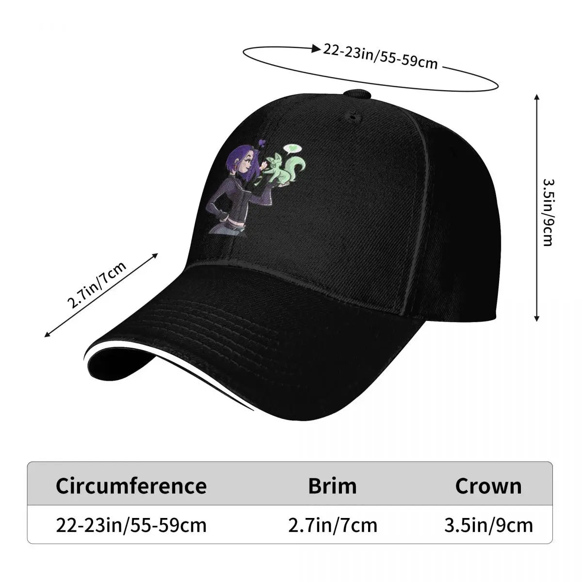 Raven & Beast Boy Baseball Cap