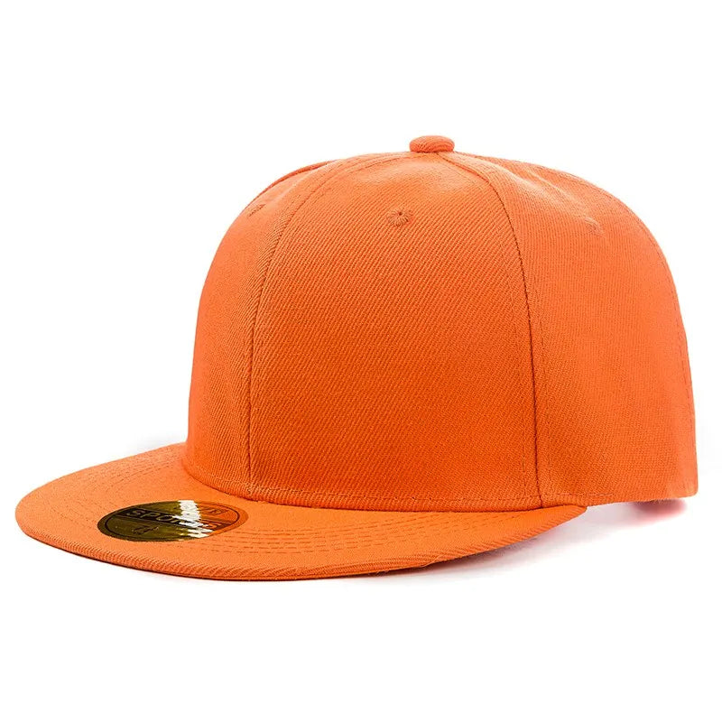 Unisex Cap Plain Snapback Hat High Quality Adult Hip Hop