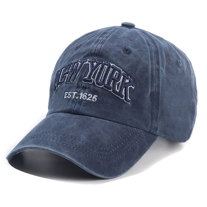 New York Washed Cotton Cap Baseball Caps