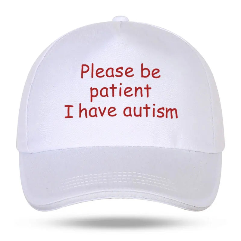 Please Be Patient I Have Autism Cap Baseball Cap