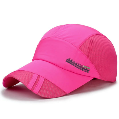 New Quick Dry Baseball Cap Breathable For Women Men