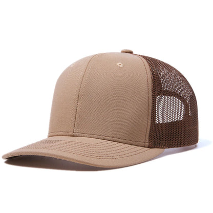 Hot Sale Unisex Cap Slight Curved Brim Style Trucker Hat  Men & Women