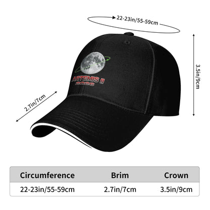 Artemis II Back to the Moon 2026 Baseball Cap