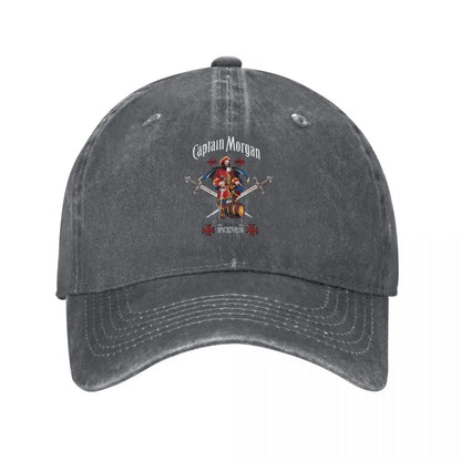 Captain Morgan Men Women Baseball Cap