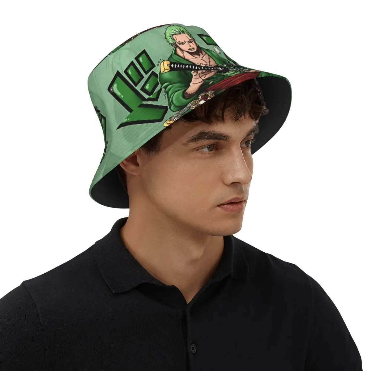 One Piece Anime Zoro Merchandise Bucket Hat