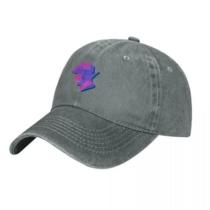 Porygon - Vaporwave - Dark Gray Cowboy Hat Baseball Hat