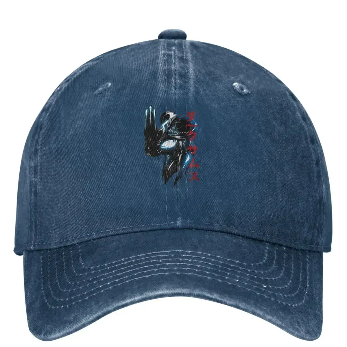 Metroid Dark Samus Washed Baseball Cap